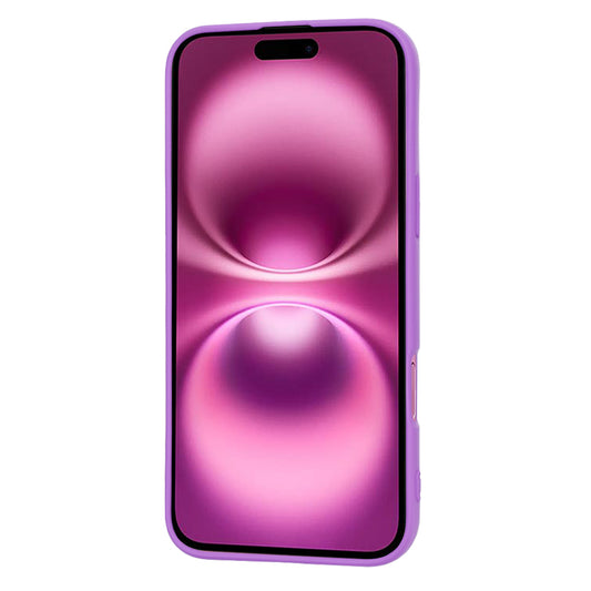 Tok Apple iPhone 16 Plus-hoz, Techsuit, SoftFlex, Lila