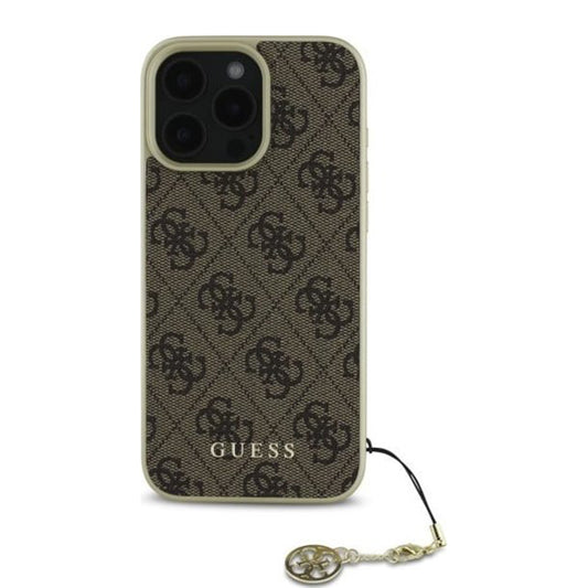 Tok Apple iPhone 16 Pro-hoz, Guess, 4G Charm, Barna