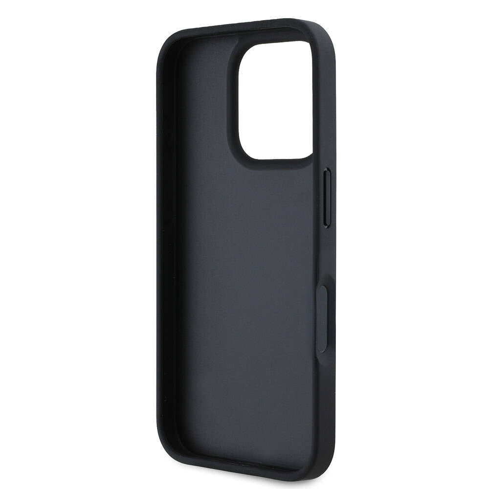 Tok Apple iPhone 16 Pro-hoz, Guess, 4G Triangle Logo, Fehér