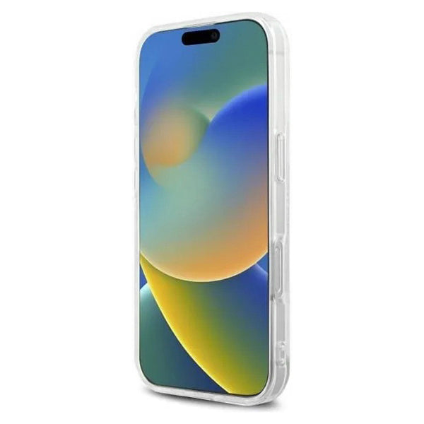 Tok Apple iPhone 16 Pro-hoz, Karl Lagerfeld, IML Rhinestones Karl's Head, Átlátszó