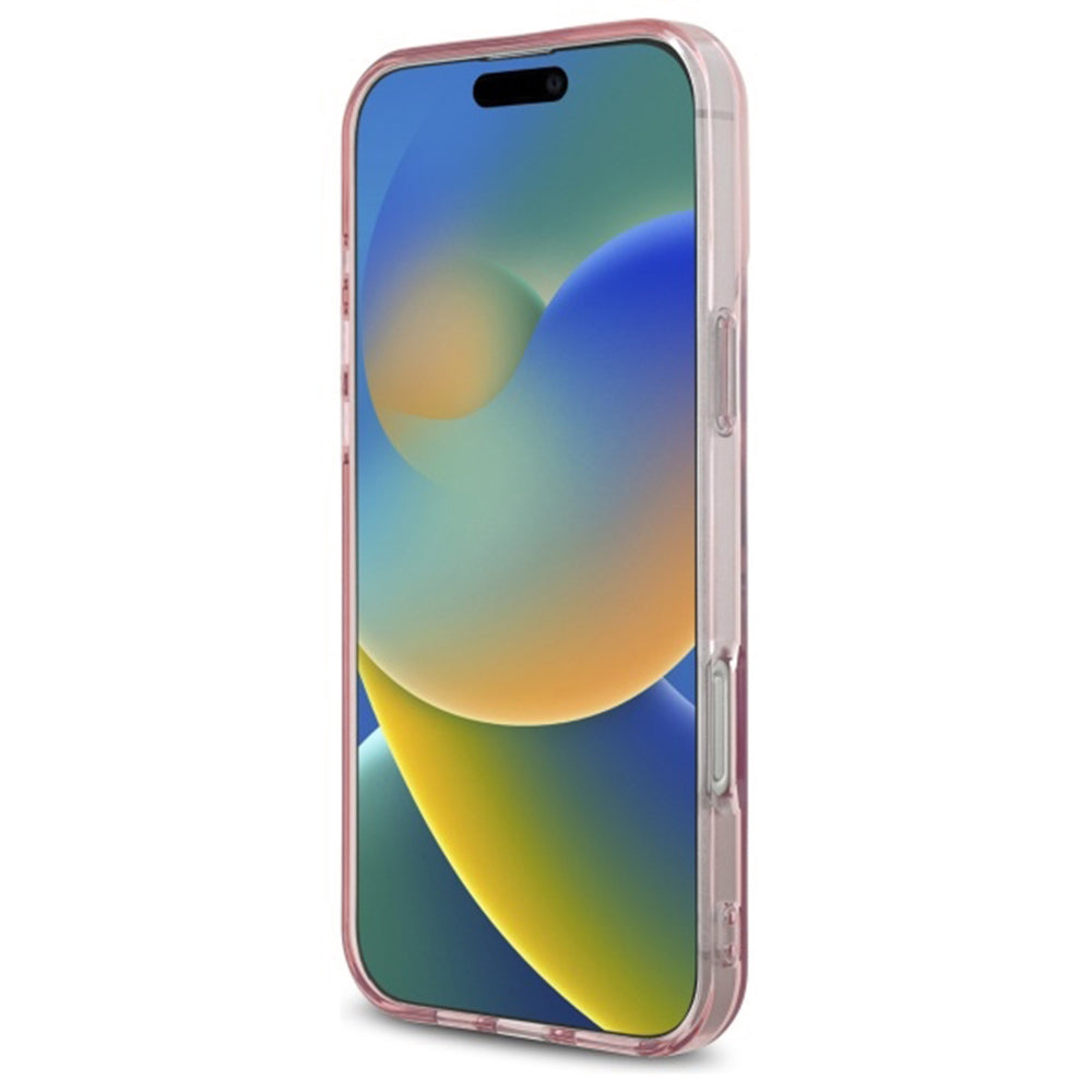 Tok Apple iPhone 16 Pro Max-hoz, Guess, IML Heart, Rózsaszín