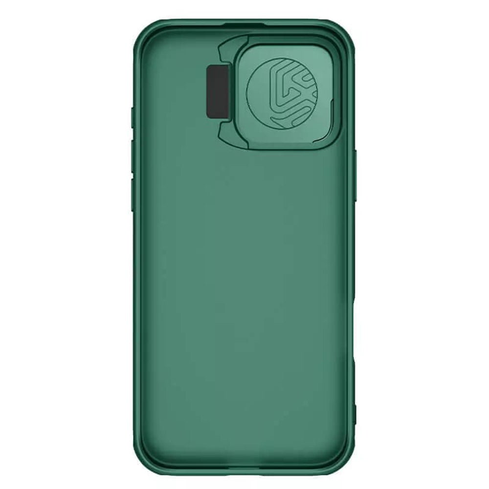Tok Apple iPhone 16 Pro-hoz, Nillkin, CamShield Prop, Zöld