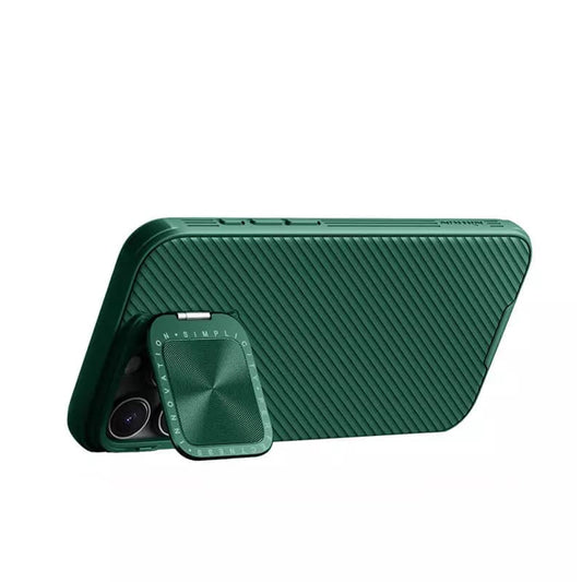 Tok Apple iPhone 16 Pro-hoz, Nillkin, CamShield Prop, Zöld