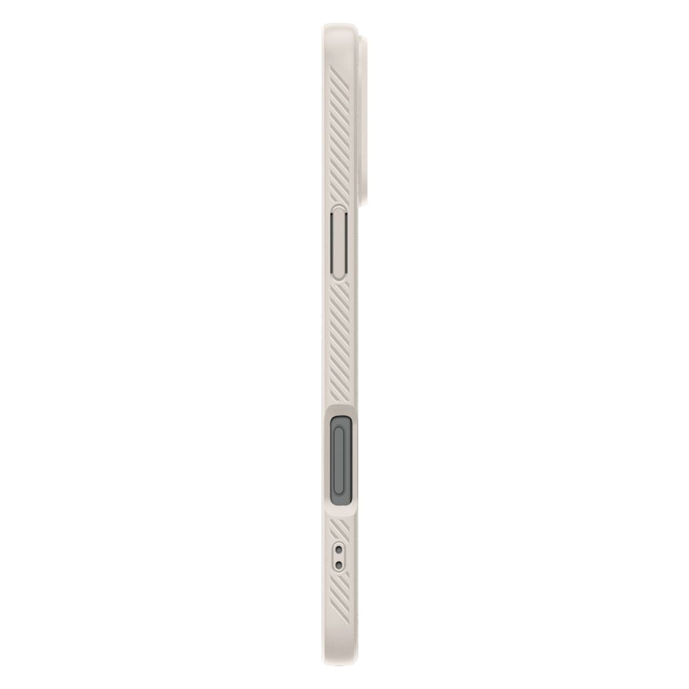 Tok Apple iPhone 16 Pro-hoz, Spigen, Liquid Air, Bézs ACS08120