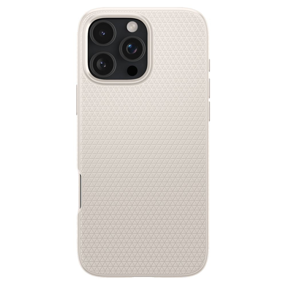 Tok Apple iPhone 16 Pro-hoz, Spigen, Liquid Air, Bézs ACS08120
