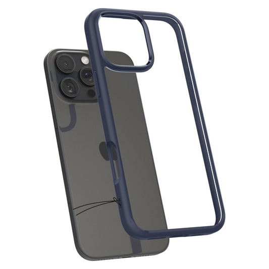Tok Apple iPhone 16 Pro-hoz, Spigen, Ultra Hybrid, Tengerészkék ACS08126