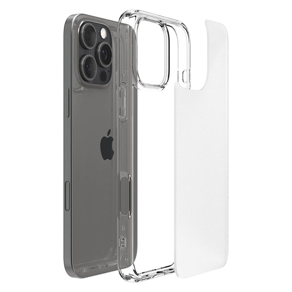 Tok Apple iPhone 16 Pro-hoz, Spigen, Ultra Hybrid, Szatén Átlátszó ACS08122