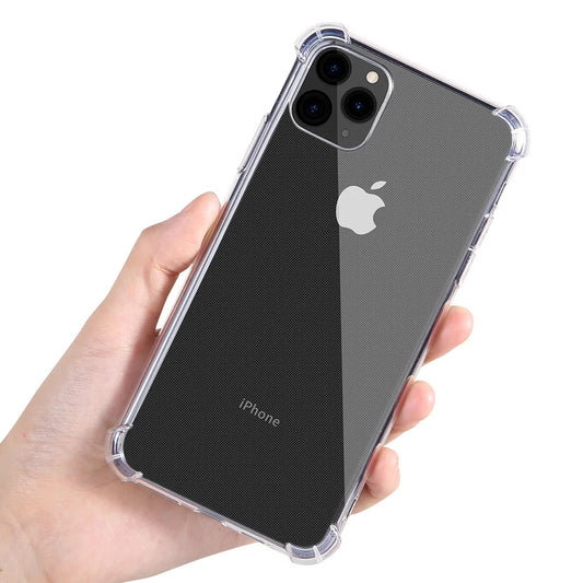 Tok Apple iPhone 16 Pro-hoz, Techsuit, Ütésálló Átlátszó (Nagy Lencse Nyílás), Átlátszó