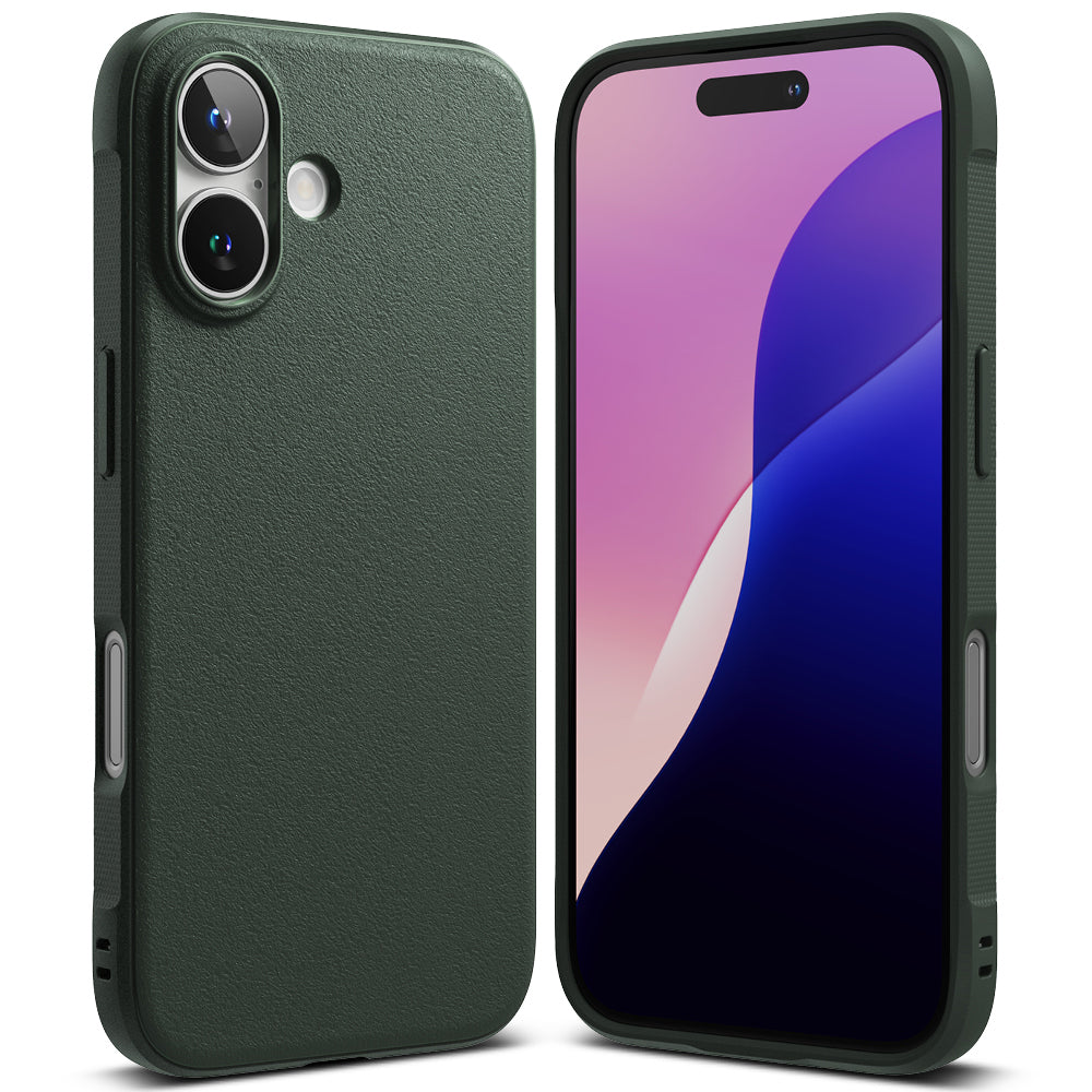 Tok Apple iPhone 16-hoz, Ringke, Onyx, Sötétzöld