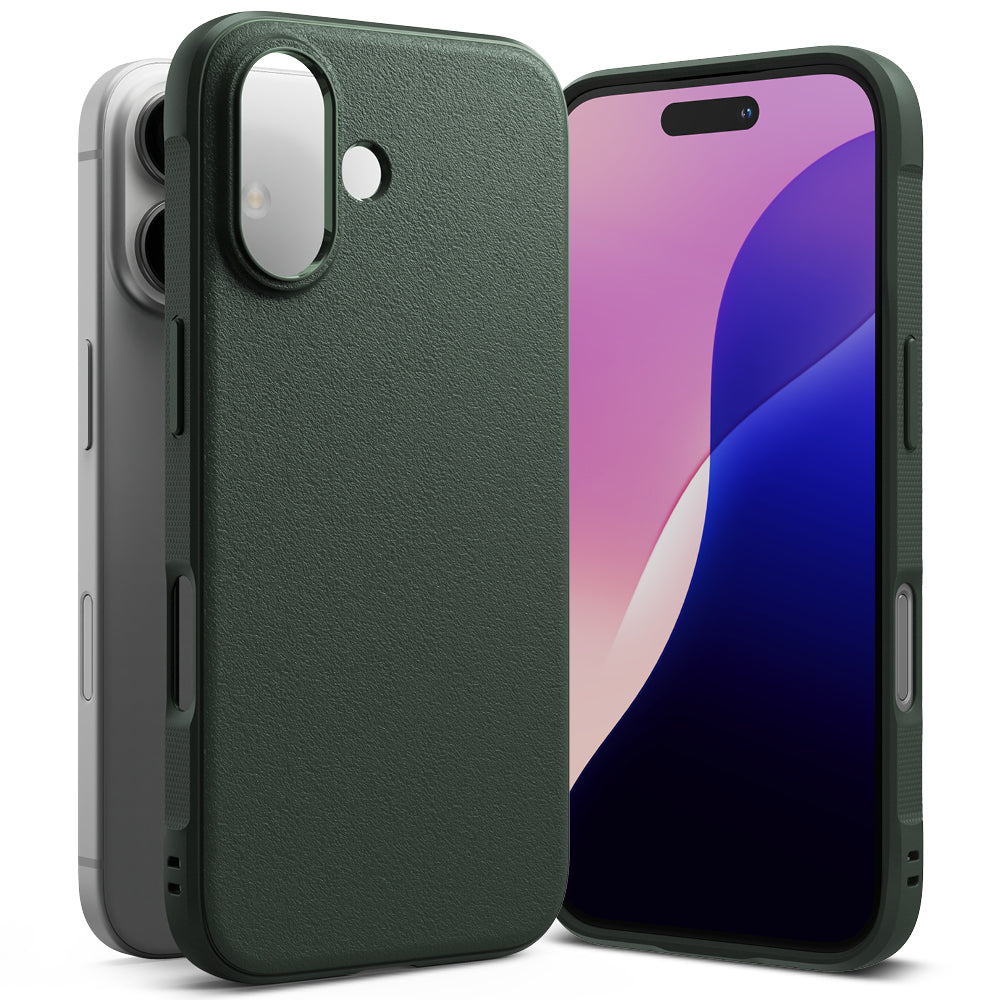 Tok Apple iPhone 16-hoz, Ringke, Onyx, Sötétzöld
