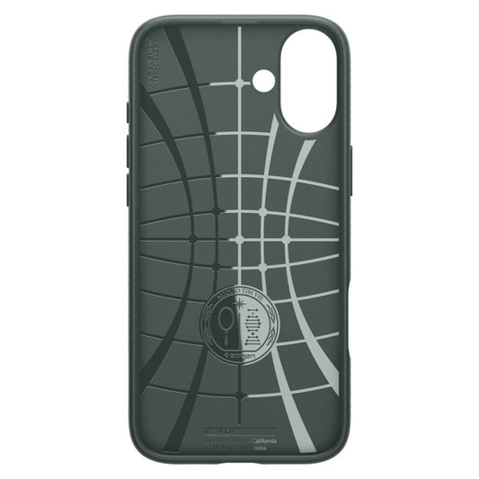Tok Apple iPhone 16-hoz, Spigen, Liquid Air, Zöld