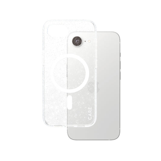 Tok Apple iPhone 16e-hez, PanzerGlass, Care Urban Combat Star Lit, Átlátszó Fehér