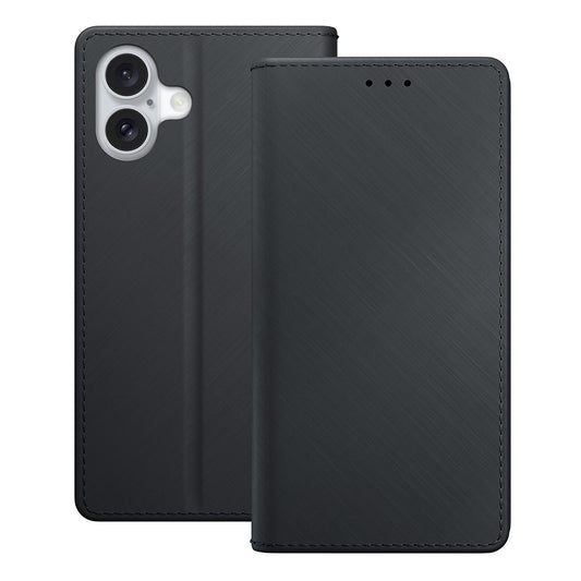 Tok az Apple iPhone 17-hez, 3MK, Pénztárca, Fekete