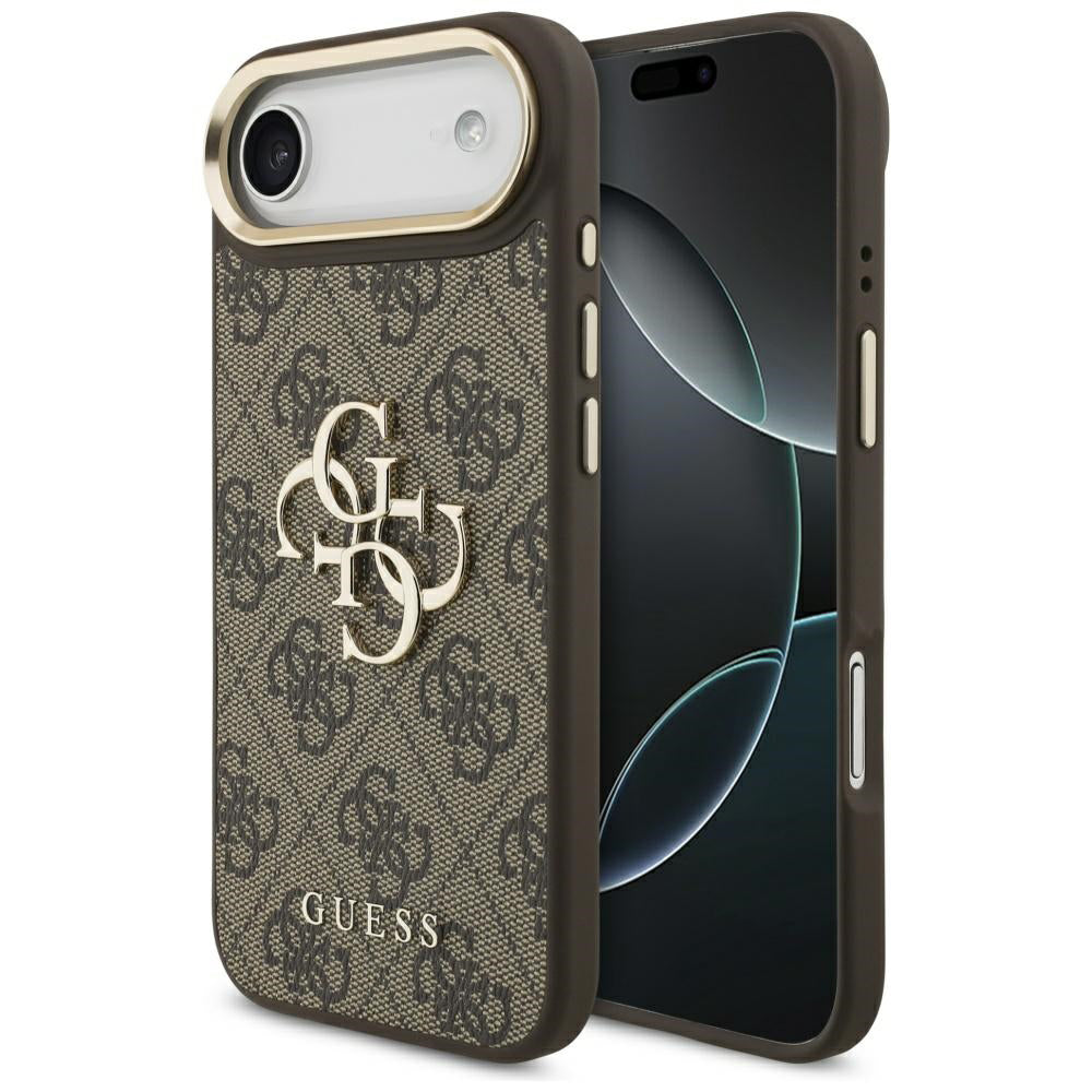 Tok Apple iPhone 17 Air-hoz, Guess, Big 4G Logo Classic, Aranybarna