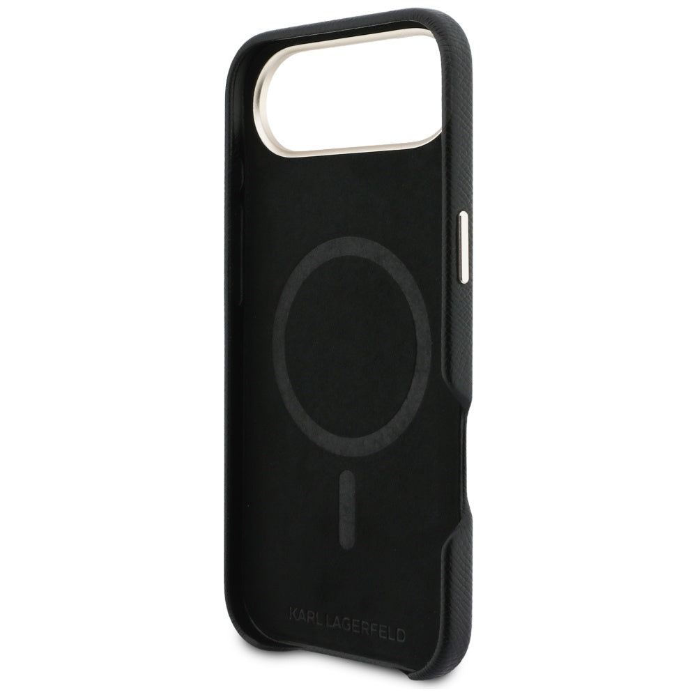 Case for Apple iPhone 17 Air, Karl Lagerfeld, Karl Head Logo, Black