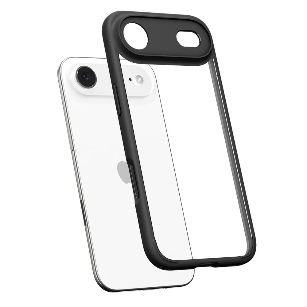 Tok az Apple iPhone 17 Air-hoz, Spigen, Ultra Hybrid, Matt Fekete ACS10310