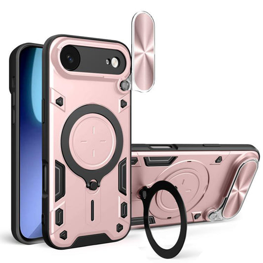 Tok Apple iPhone 17 Air-hoz, Techsuit, CamGuard Pro, Arany Rózsaszín