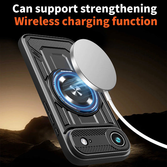 Tok Apple iPhone 17 Air-hoz, Techsuit, RuggedCam, Kék