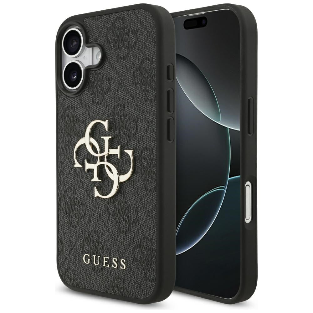 Tok Apple iPhone 17-hez, Guess, 4G Big Logo, Fekete