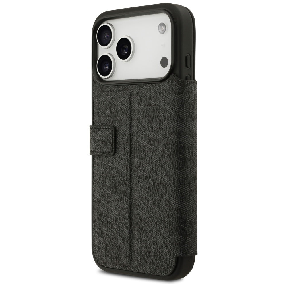 Tok Apple iPhone 17-hez, Guess, 4G Metal Logo, Fekete