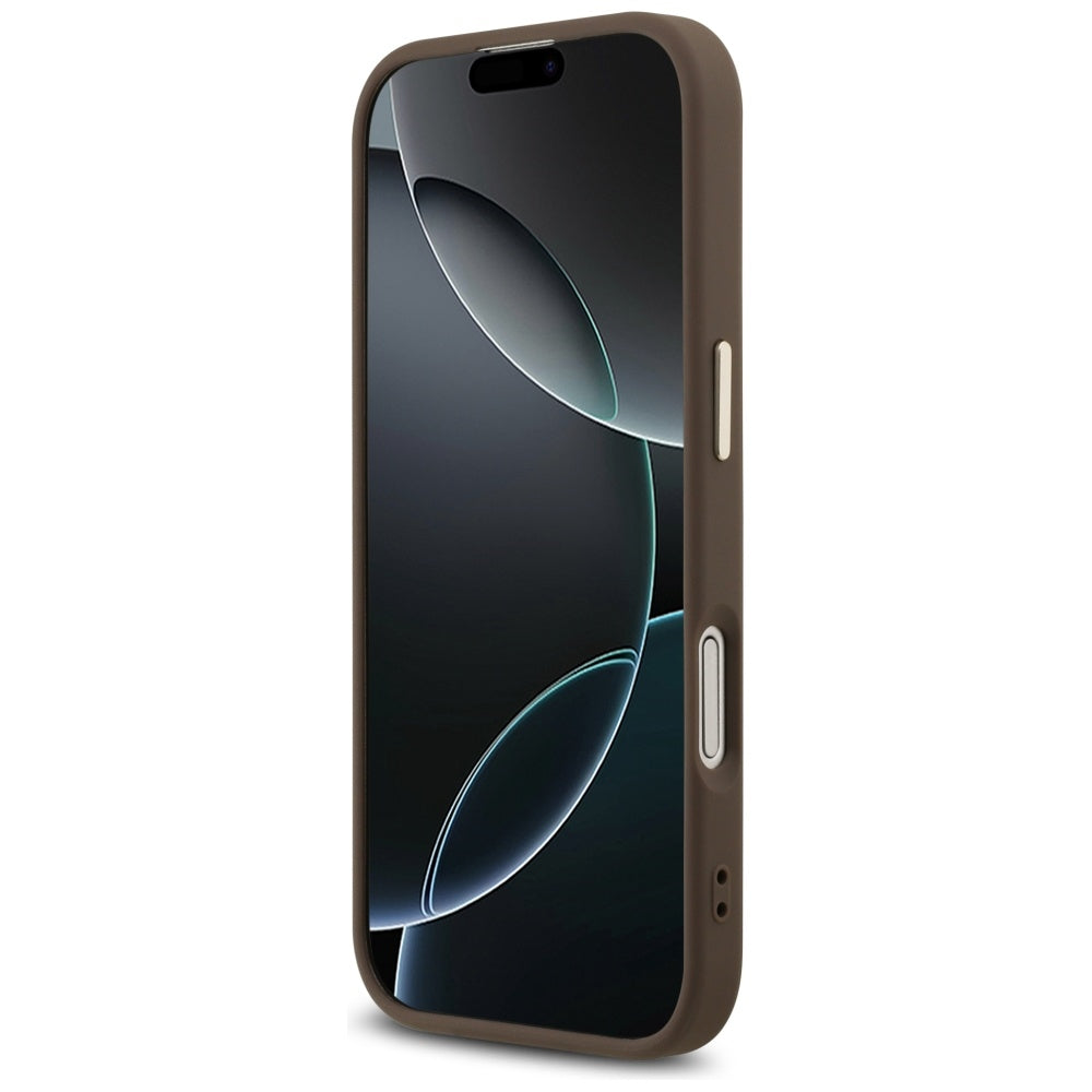 Tok Apple iPhone 17-hez, Guess, Big 4G Logo Classic, Aranybarna
