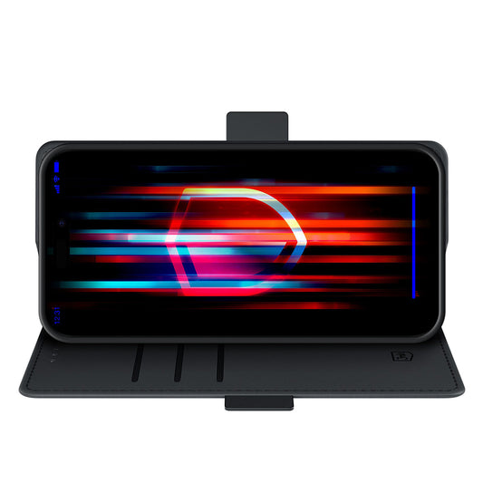 Tok a Apple iPhone 17 Pro Max-hoz, 3MK, Pénztárca, Fekete