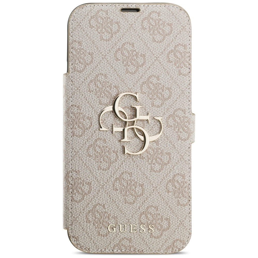 Case for Apple iPhone 17 Pro Max, Guess, 4G Metal Logo, Pink
