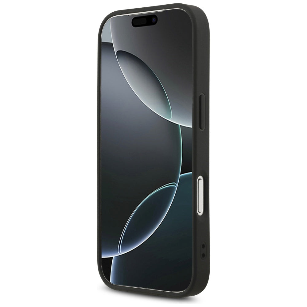 Tok Apple iPhone 17 Pro Max-hoz, Guess, Fixed Glitter Big 4G, Fekete