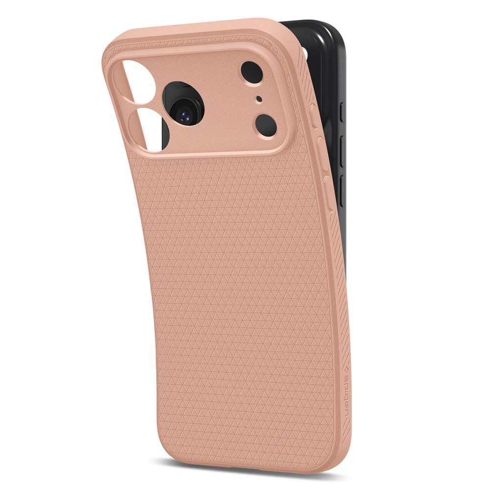 Tok Apple iPhone 17 Pro Max-hoz, Spigen, Liquid Air, Rózsaszín ACS10269