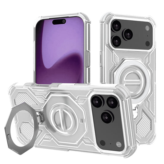 Case for Apple iPhone 17 Pro Max, Techsuit, Carbon Shield Pro, White