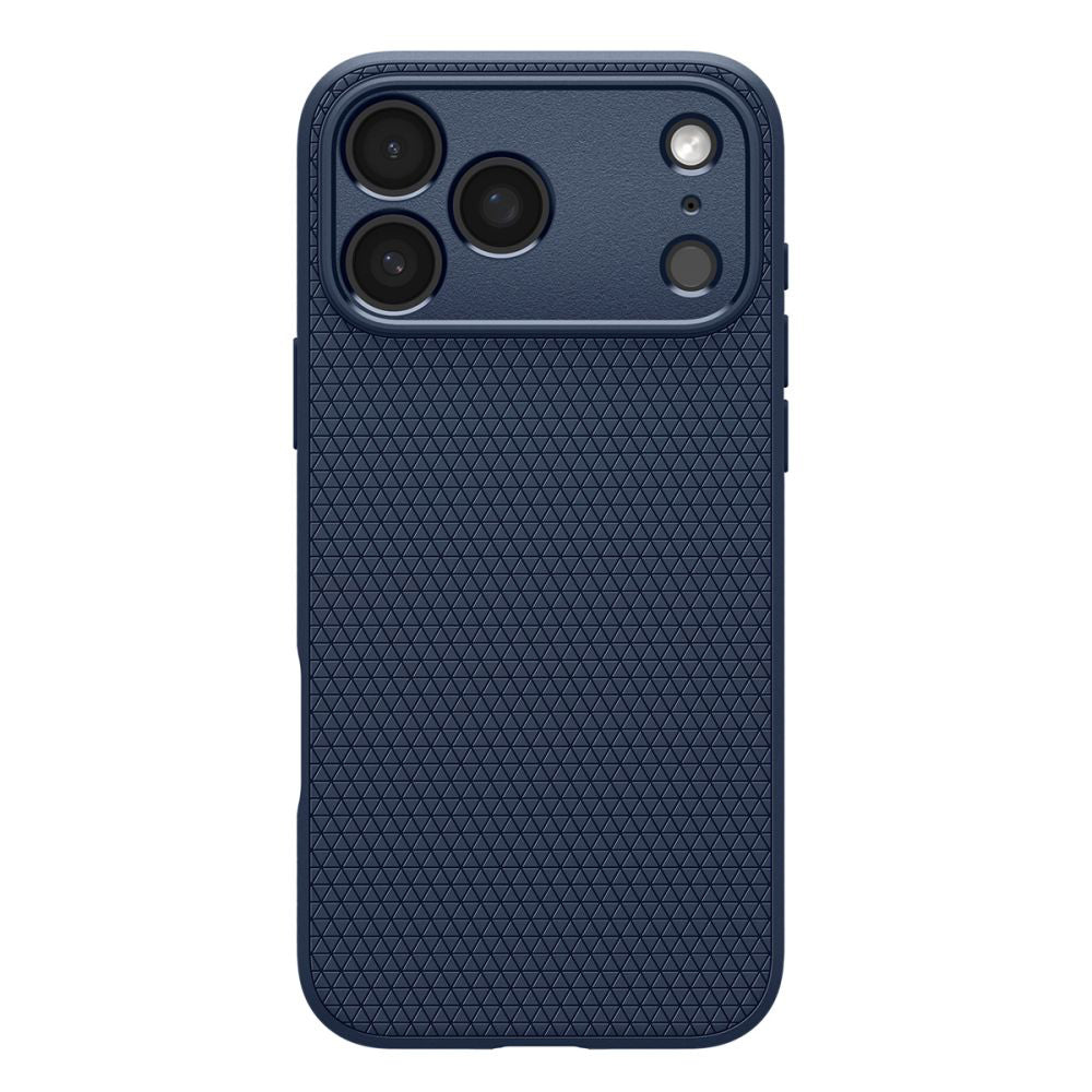 Tok a Apple iPhone 17 Pro-hoz, Spigen, Liquid Air, Tengerészkék