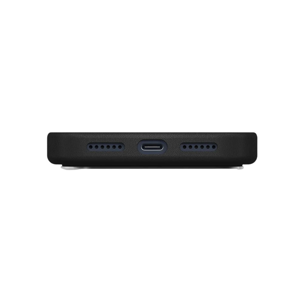 Case for Apple iPhone 17 Pro, UNIQ, Lyden Leatherette, Black