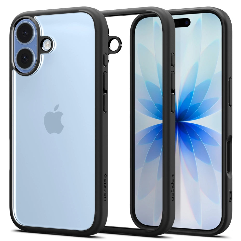 Tok a Apple iPhone 17-hez, Spigen, Ultra Hybrid, Matt Fekete ACS10377