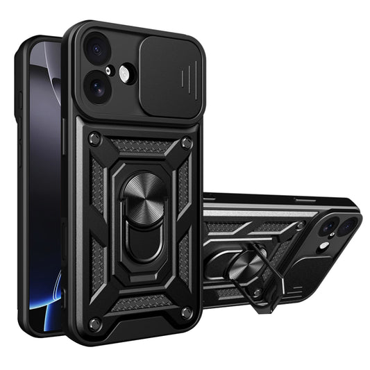 Techsuit CamShield fekete tok Apple iPhone 17-hez