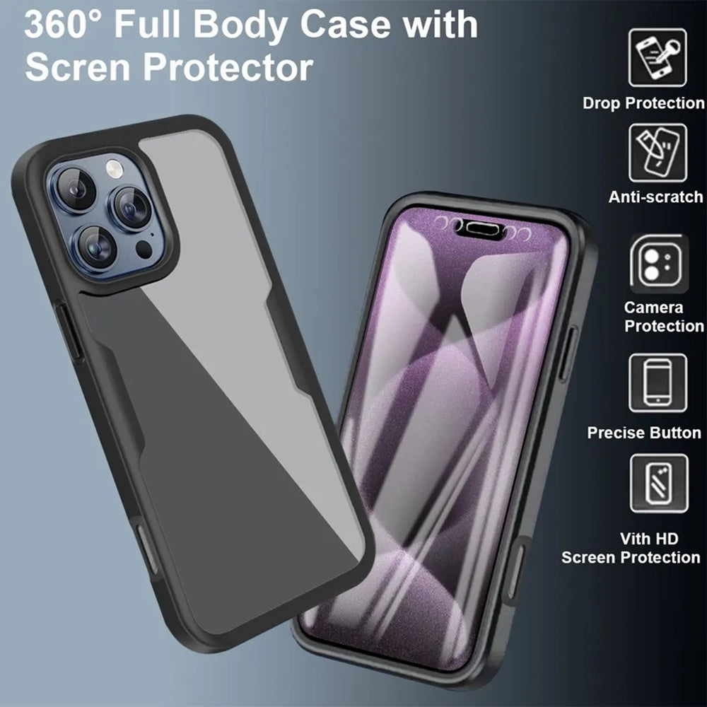 Tok Apple iPhone 17-hez, Techsuit, ColorVerse 360, Kék