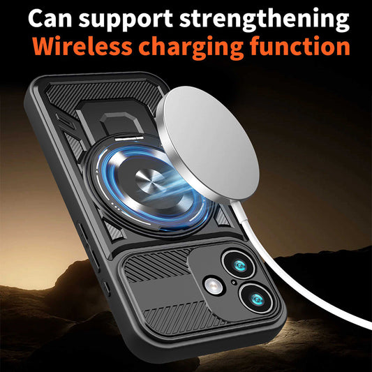 Tok Apple iPhone 17-hez, Techsuit, RuggedCam, Kék