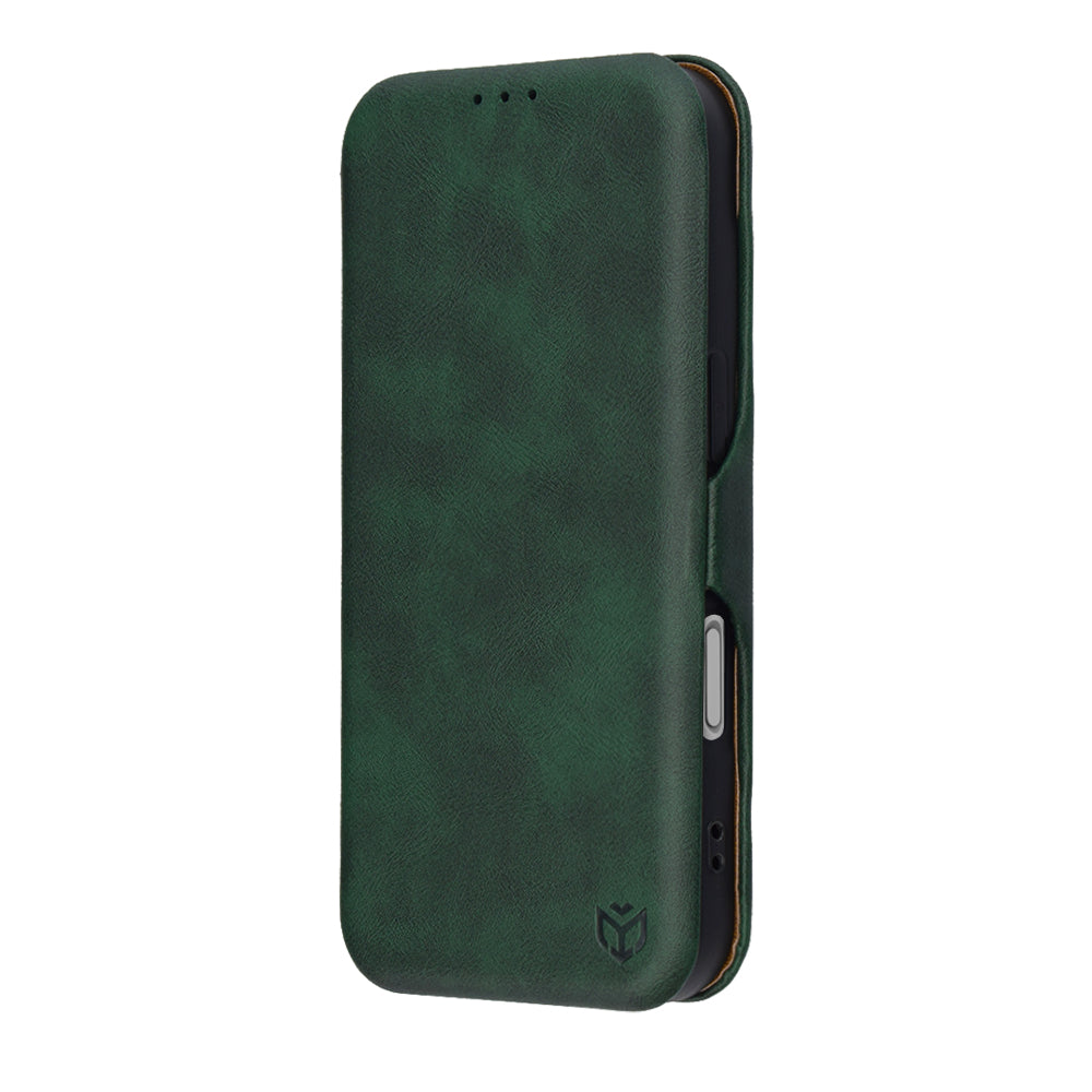Case for Apple iPhone 17, Techsuit, Safe Wallet Plus, Green