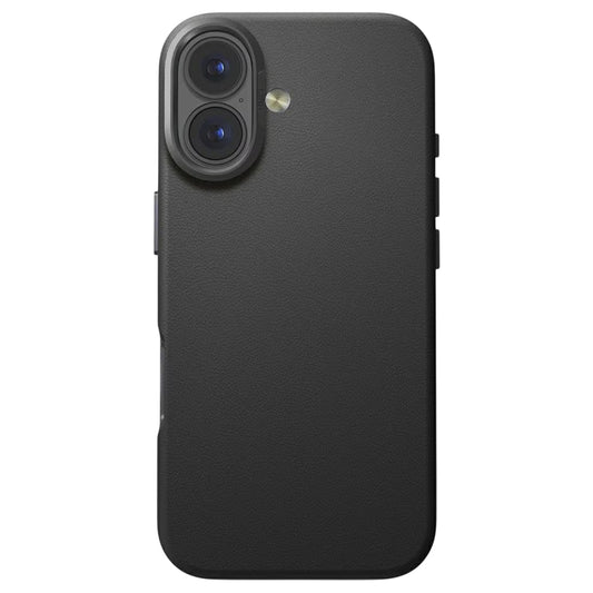 Tok Apple iPhone 17-hez, UNIQ, Lyden Leatherette, Fekete