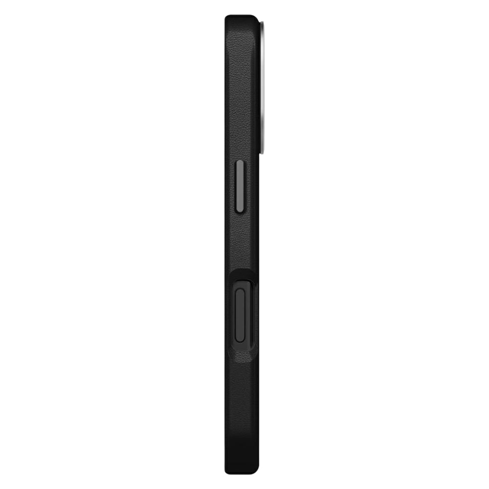Tok Apple iPhone 17-hez, UNIQ, Lyden Leatherette, Fekete