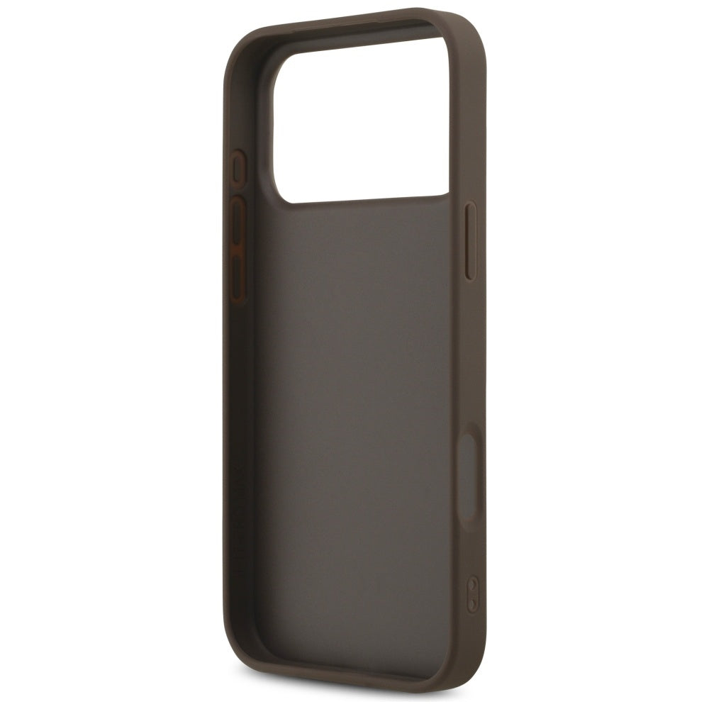 Tok Apple iPhone 18 Pro Max / 17 Pro Max, Guess, 4G Classic Logo, Barna