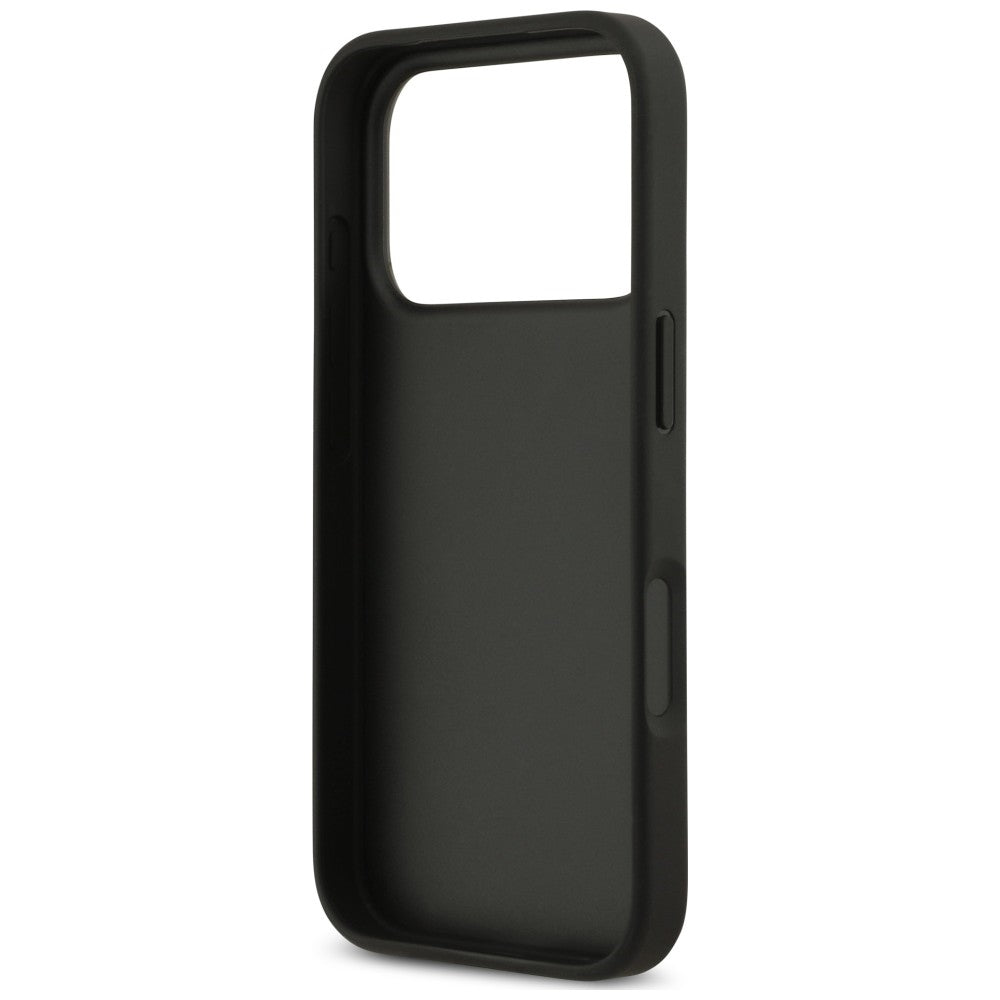 Tok Apple iPhone 18 Pro Max / 17 Pro Max készülékhez, Guess, 4G Double Card Triangle, fekete