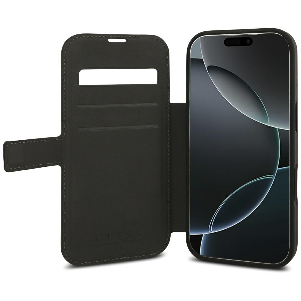 Tok Apple iPhone 18 Pro Max / 17 Pro Max készülékhez, Guess, 4G fém logó, barna