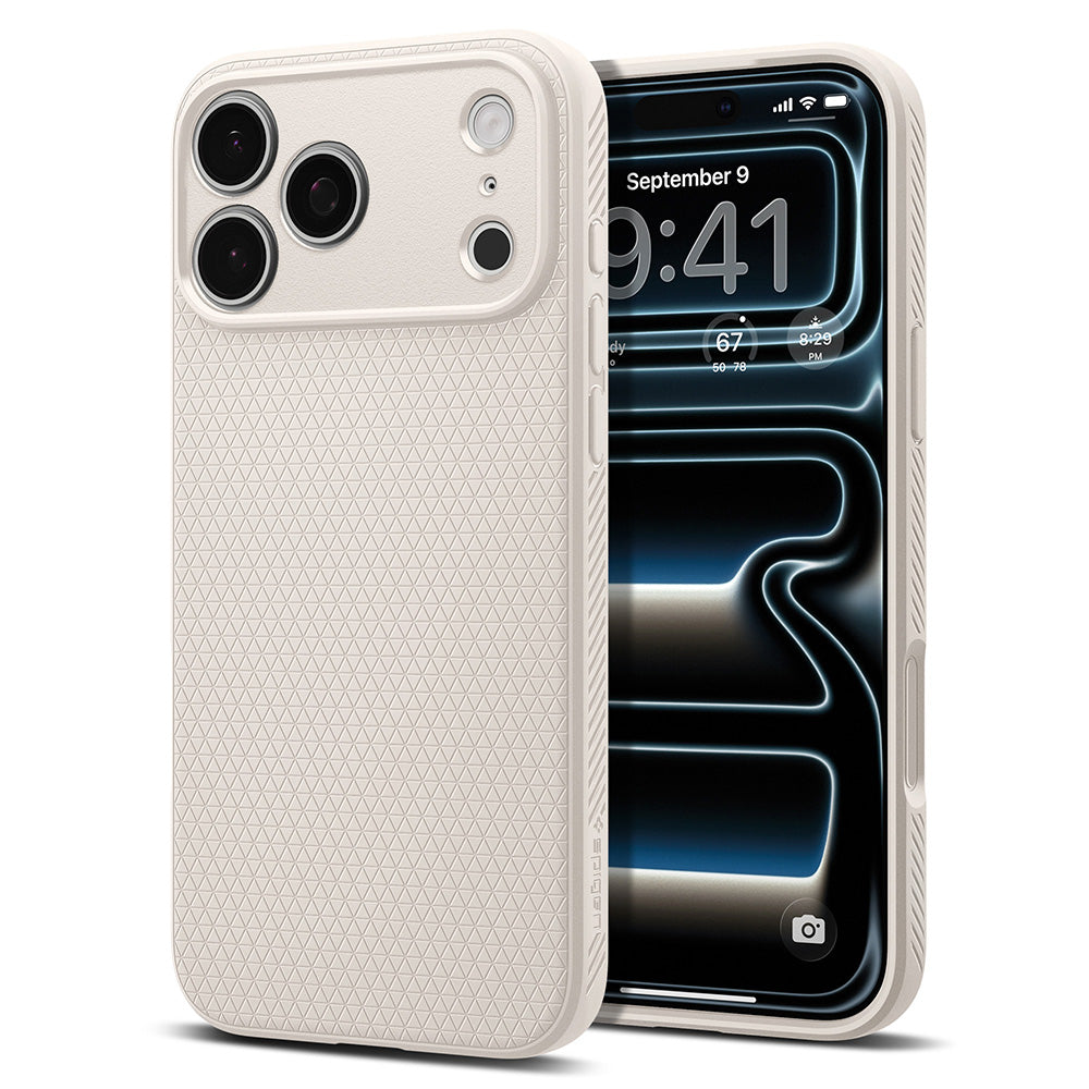 Tok Apple iPhone 18 Pro Max / 17 Pro Max készülékhez, Spigen, Liquid Air, Bézs ACS12114
