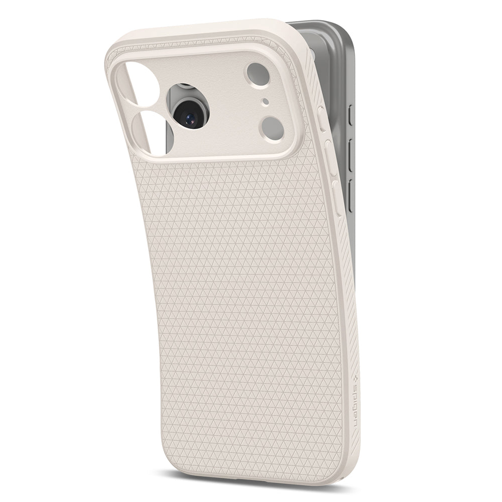 Tok Apple iPhone 18 Pro Max / 17 Pro Max készülékhez, Spigen, Liquid Air, Bézs ACS12114