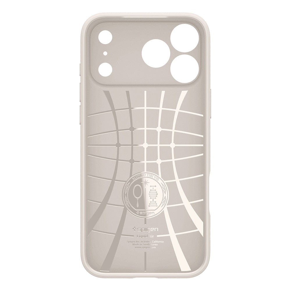 Tok Apple iPhone 18 Pro Max / 17 Pro Max készülékhez, Spigen, Liquid Air, Bézs ACS12114
