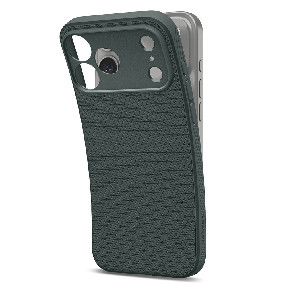 Tok Apple iPhone 18 Pro Max / 17 Pro Max készülékhez, Spigen, Liquid Air, Zöld ACS12113