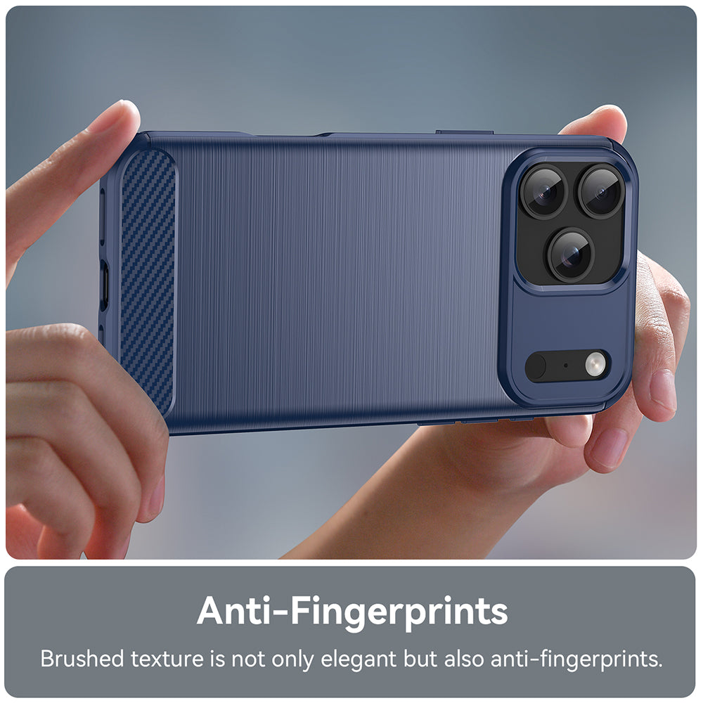 Tok Apple iPhone 18 Pro Max / 17 Pro Max készülékhez, Techsuit, karbon, kék