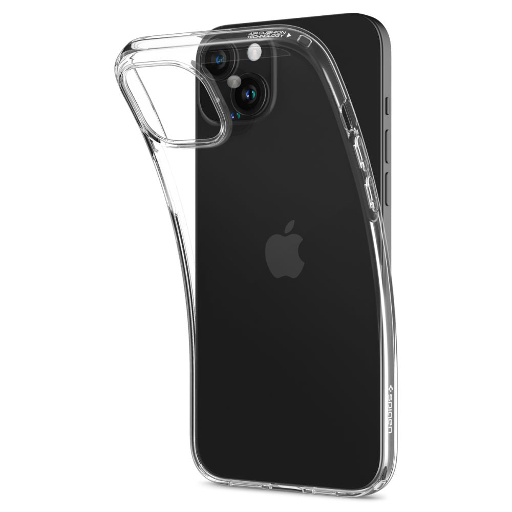 Tok Apple iPhone 15-hez, Spigen, Liquid Crystal, Átlátszó ACS06786