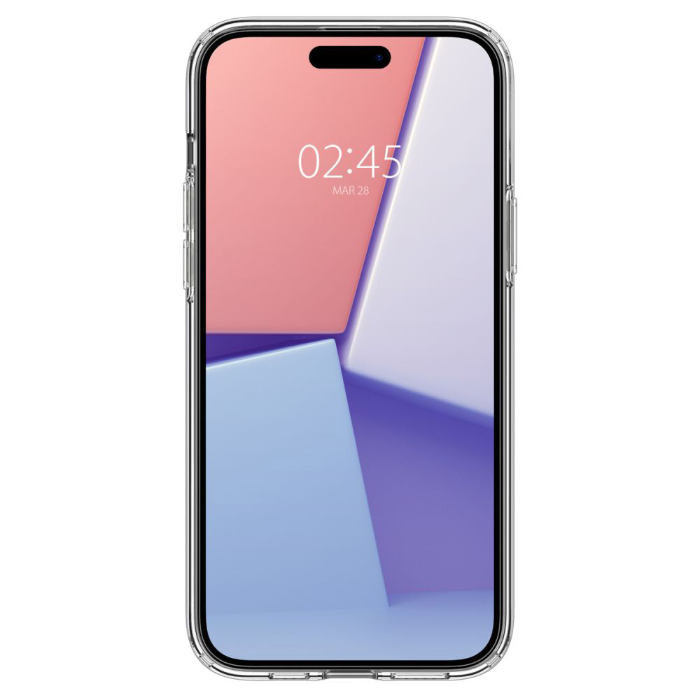 Tok Apple iPhone 15-hez, Spigen, Liquid Crystal, Átlátszó ACS06786
