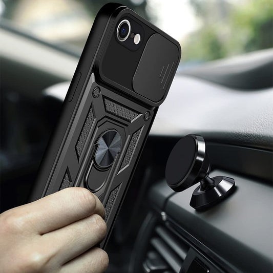 Case for Apple iPhone 6 / 6s, Techsuit, CamShield, Black